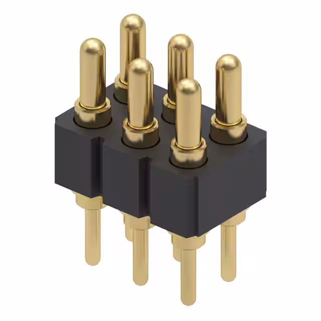 827-22-006-10-001101 Mill-Max Manufacturing Corp.  À ressort